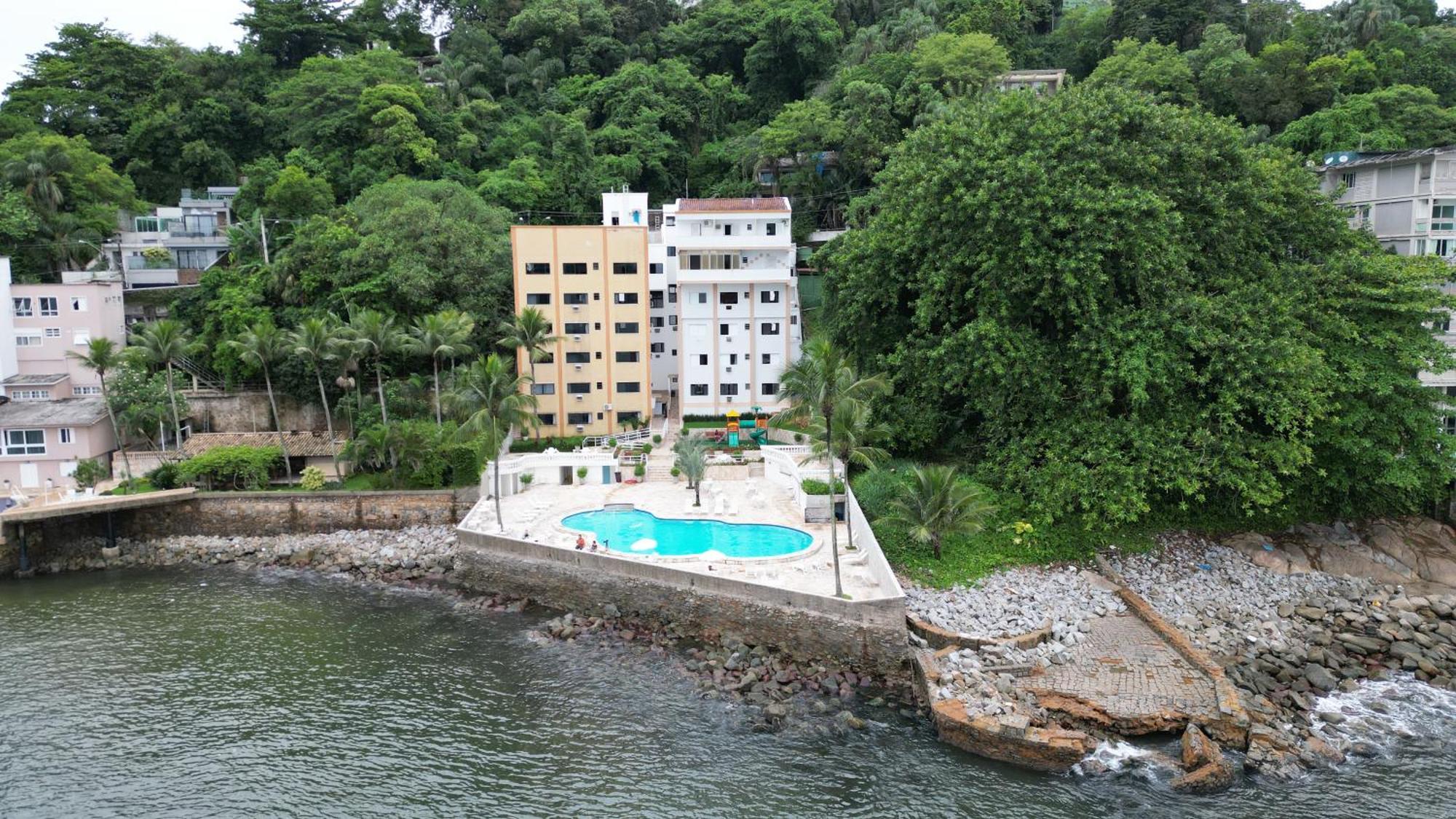 Ilha Porchat Hotel São Vicente Eksteriør bilde
